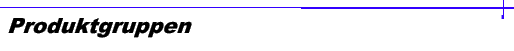 Produktgruppen